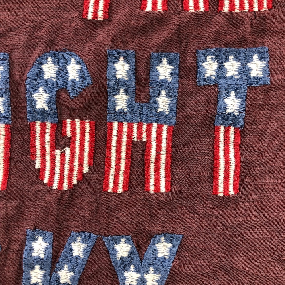 Lucky Brand Tank Top Womens Light Up The Sky Patriotic Red Size M 4th Of July - Picture 3 of 16